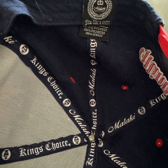 Kings Choice Malaki SnapBack Hat Cap Twin Cities Minnesota Twins Blue Red - Picture 4 of 4